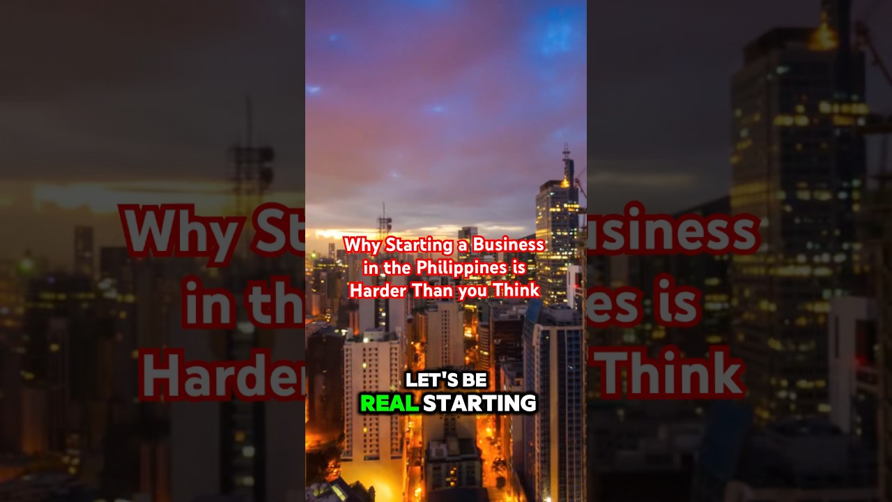 Why Starting a Business in the Philippines is Harder than you Think 🤔🇵🇭 #businesstips #business