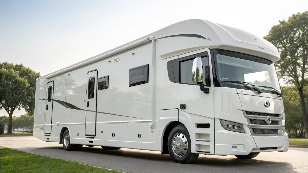 2026 BYD Motorhome Truck Full Exterior Tower Tour | Futuristic Electric Power That Owns the Road