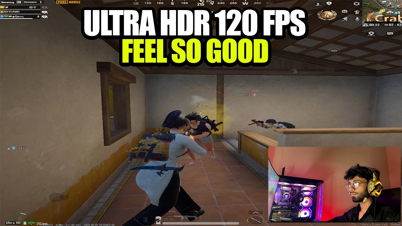 PUBG MOBILE PC 4.4 Update! 🔥 ULTRA HDR + 120 FPS Gameloop Emulator (2026)