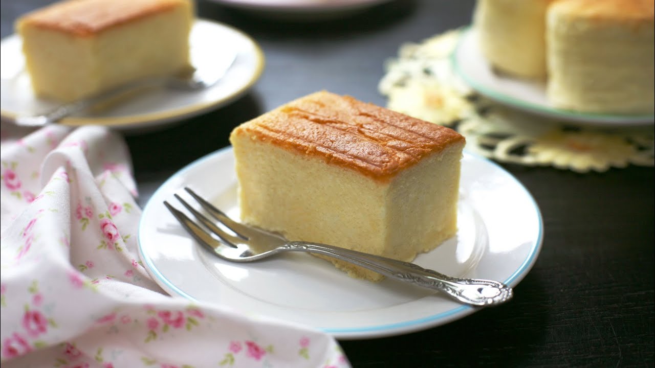 JAPANESE COTTON CHEESECAKE recipe - Cách làm bánh phô mai Nhật Bản