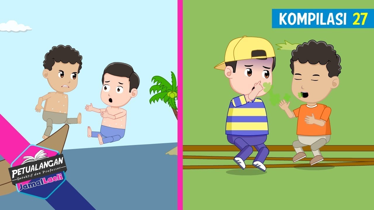 Petualangan Jamal Laeli Kompilasi 27⌛Profesor⌛Detektif⌛Ensiklopedia Anak⌛PJL