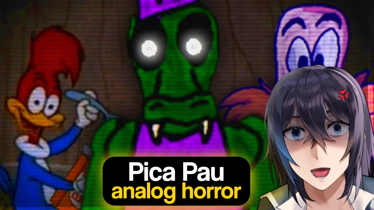 vendo PICA-PAU ESTÁ PERTURBADOR - Analog Horror Do Pica-pau
