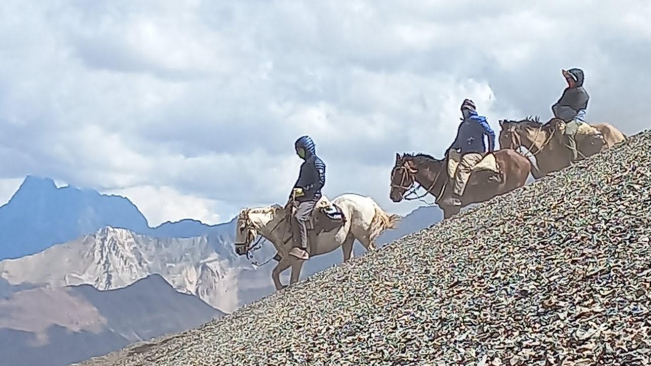 Cruce de Los Andes.  Paso Portillo de Piuquenes