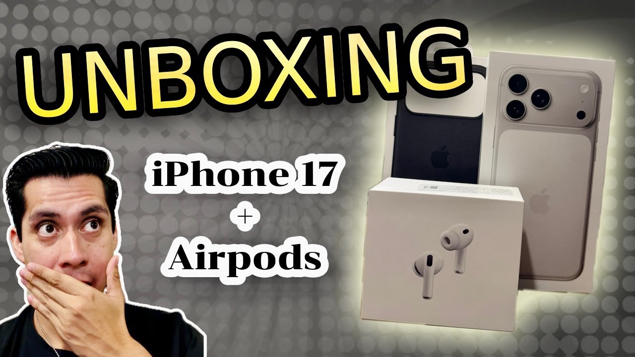 🚀 iPhone 17 Pro Max + AirPods Pro 3 + Funda Techwoven 😱 Unboxing + Primeras Impresiones 📦
