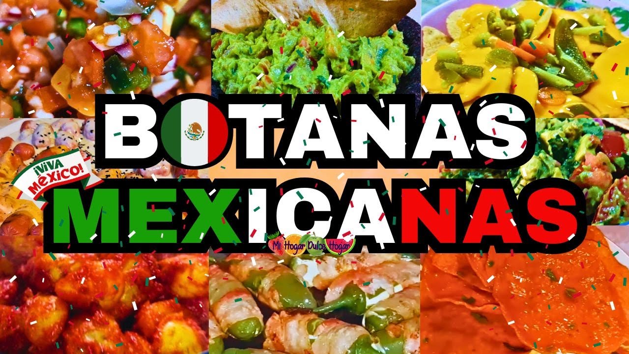 🇲🇽 BOTANAS MEXICANAS 🇲🇽 F&aacute;ciles y Sabrosas #mihogardulcehogar #botanas #botanasmexicanas