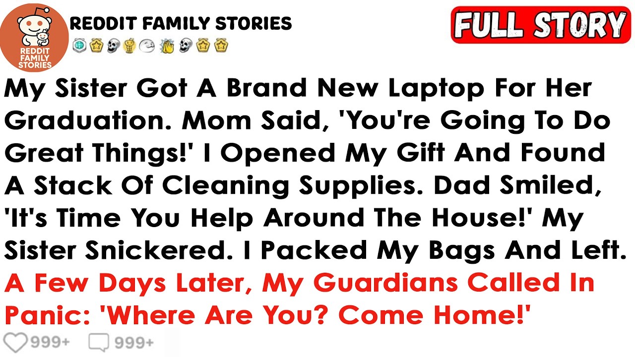 My Sister Got A Brand New Laptop For Her Graduation. Mom Said, 'You're Going To Do Great Things!'