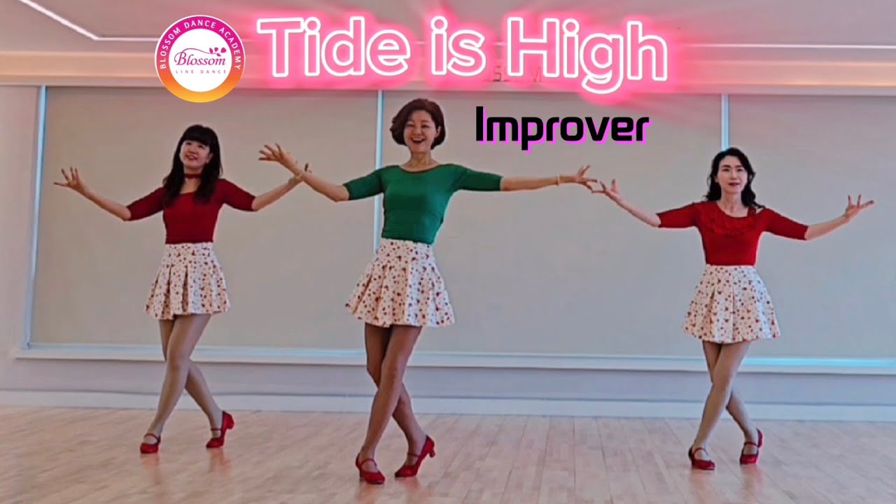 Tide is High Line dance/Improver/타이드 이즈 하이 라인댄스