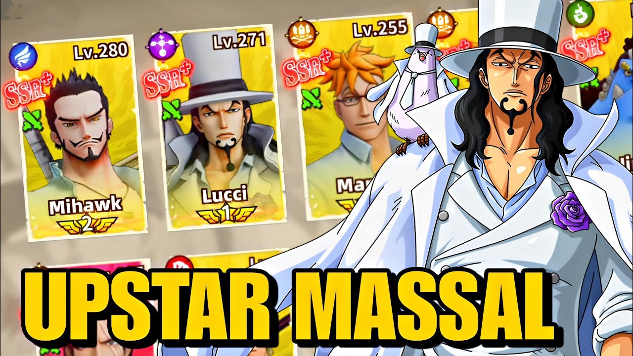 AKUN LAGI WANGI! PANEN ROB LUCCI 3 BIJI & LANGSUNG UPGRADE MASSAL HERO FAV F2P - OP SAILING KINGDOM
