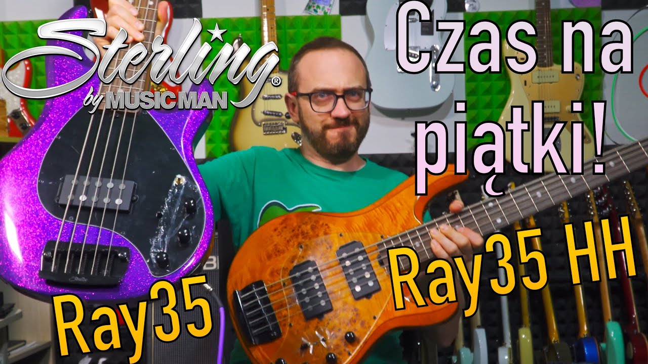 Czas na niskie dźwięki! Sterling by Music Man Ray 35 & Ray35 HH!