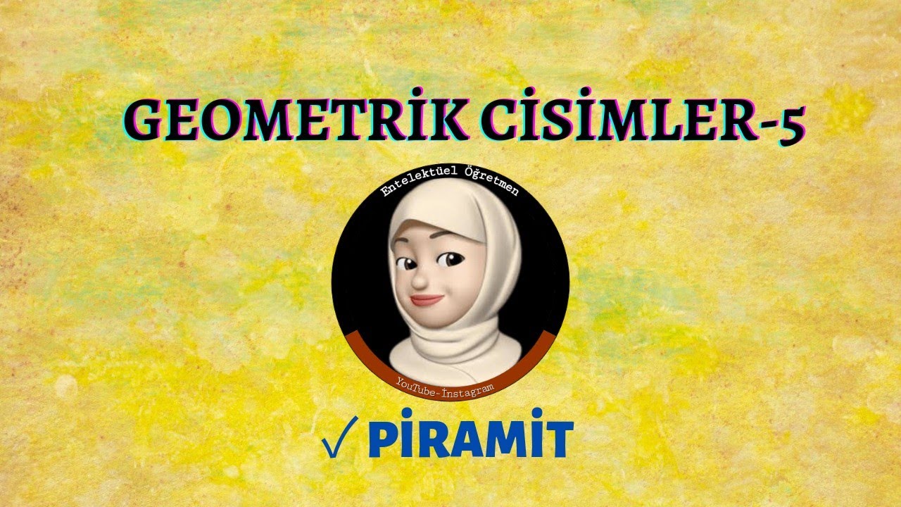 8. Sınıf Konu Anlatımı-46 GEOMETRİK CİSİMLER/5 #LGS #matematik