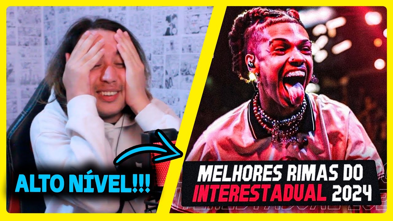 MELHORES RIMAS DO INTERESTADUAL 2024 | REACT DO MORENO