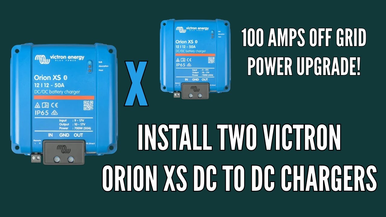 Установка Victron Orion XS 50A DC-DC