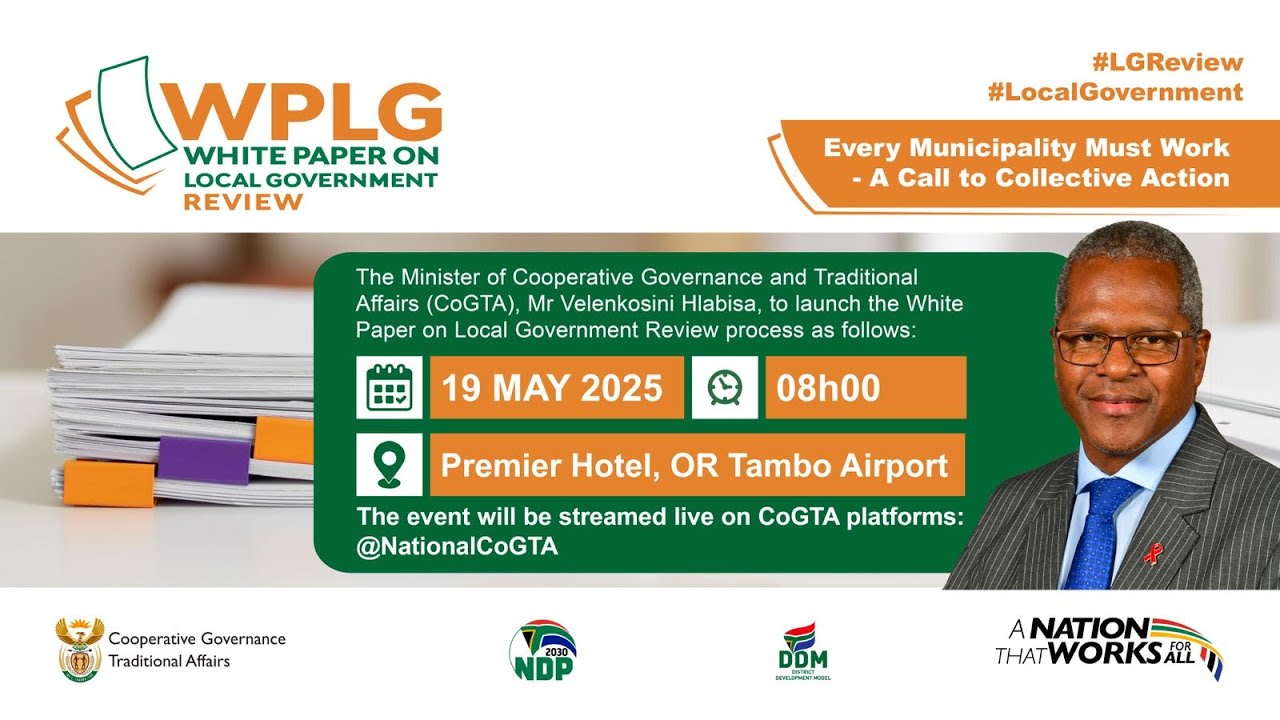 Launch of the White Paper on Local Government Review