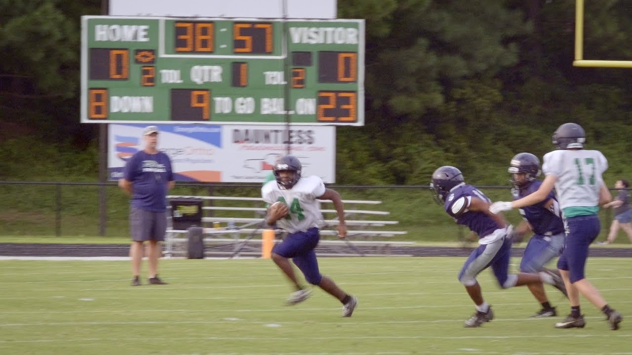 2023-08-09 Millbrook vs Leesville JV Football Scrimmage Highlights