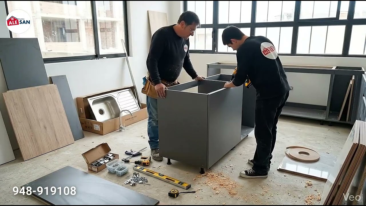 Proceso de Instalación MUEBLES ALESAN