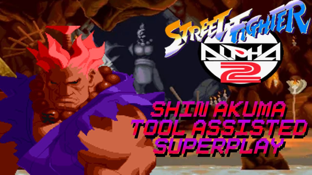 [TAS] Street Fighter Alpha 2 PS1: Shin Akuma Arcade Mode