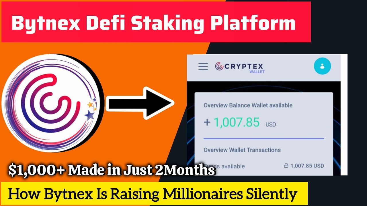 Bytnex DeFi Staking: How I Earned $1000+ in Bonuses | Starting with Just $100