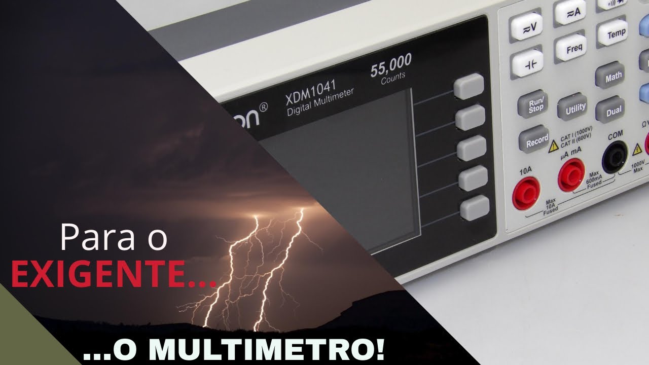 OWON XDM1041 - Um Multímetro de Bancada para quem é Exigente!