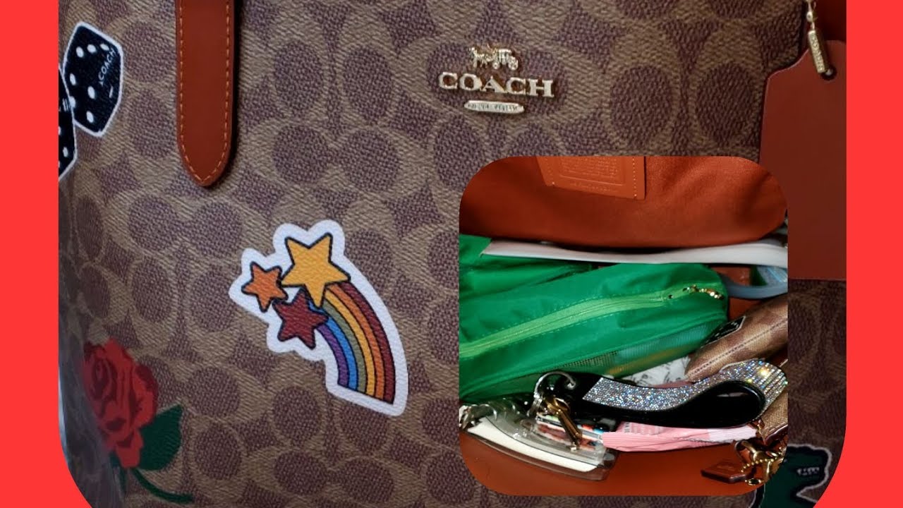 WIMB!! 🛍 (Coach Sticker Print City Tote) 💋