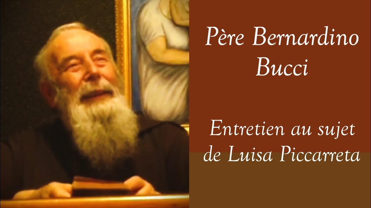 Père Bernardino Bucci - Entretien au sujet de Luisa Piccarreta (filmé en 2015)