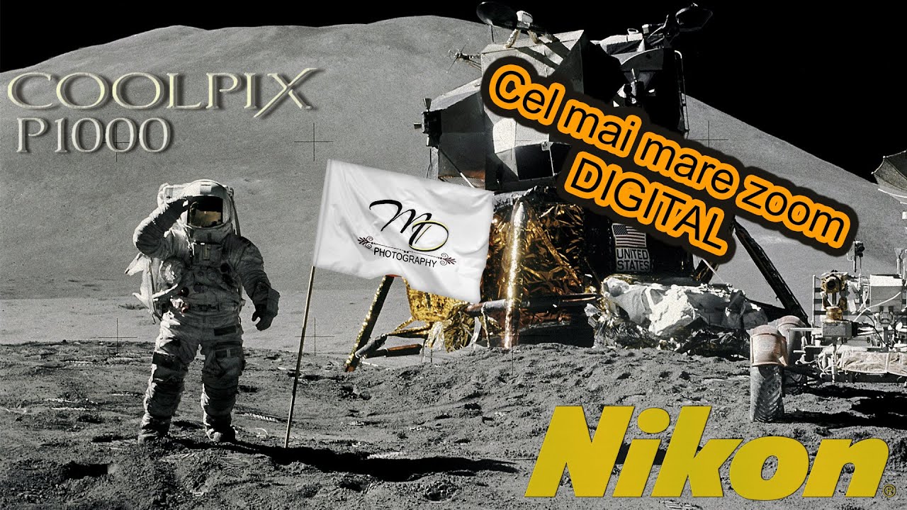 😱Cel mai mare Zoom DIGITAL🌘👉 Nikon CoolPix P1000 🌙