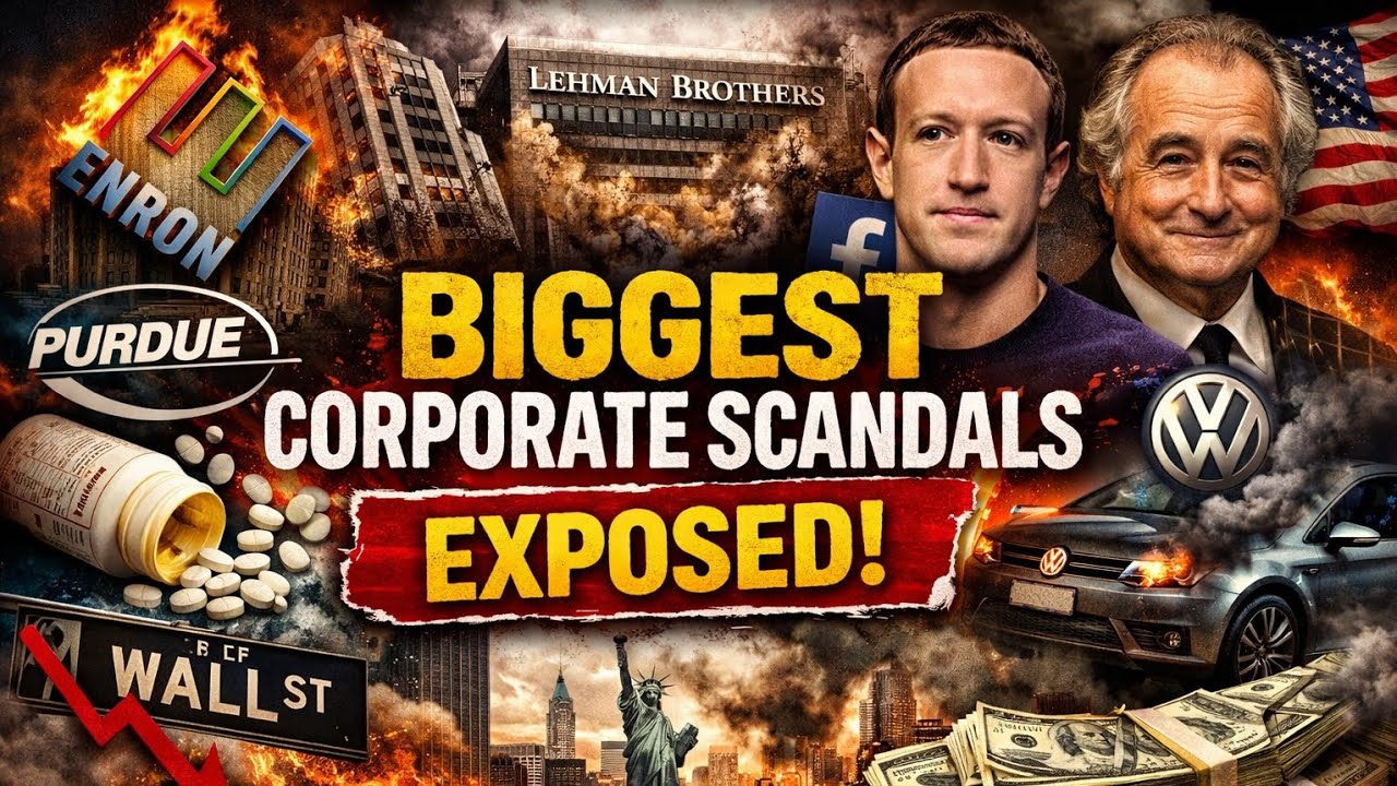 America&rsquo;s Biggest Corporate Scandals That Shocked The World | Financial Build