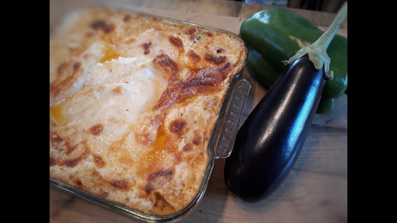 LASAGNES AUBERGINES, POIVRONS, GORGONZOLA FAÇON POPOTE