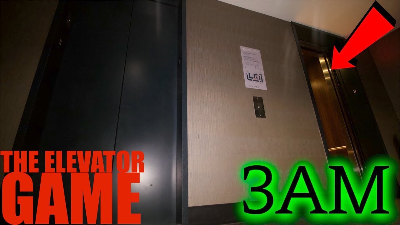 (GONE WRONG) PLAYING THE ELEVATOR GAME AT 3AM **She Found us**