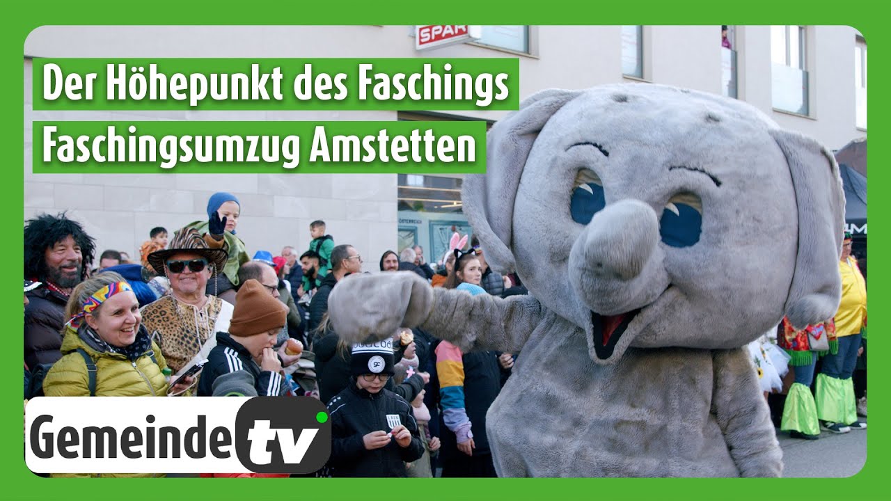 Faschingsumzug 2024 in Amstetten