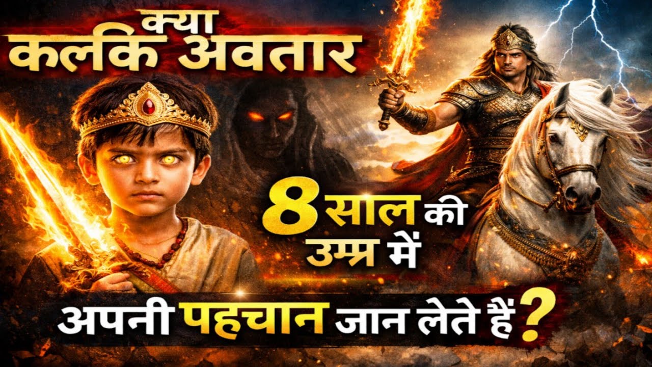 क्या कल्कि अवतार 8 साल की उम्र में अपनी पहचान जान लेते हैं?