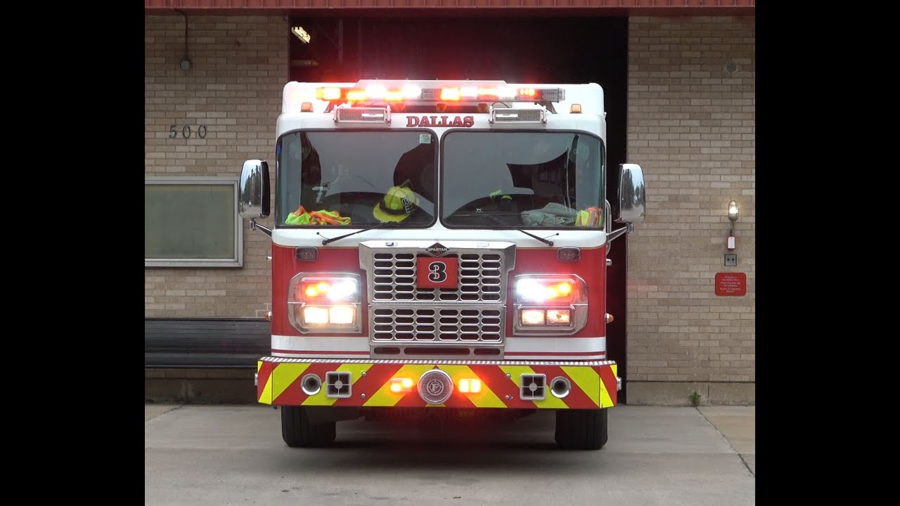Dallas Fire Station 3 - Sunday Action [DFD]