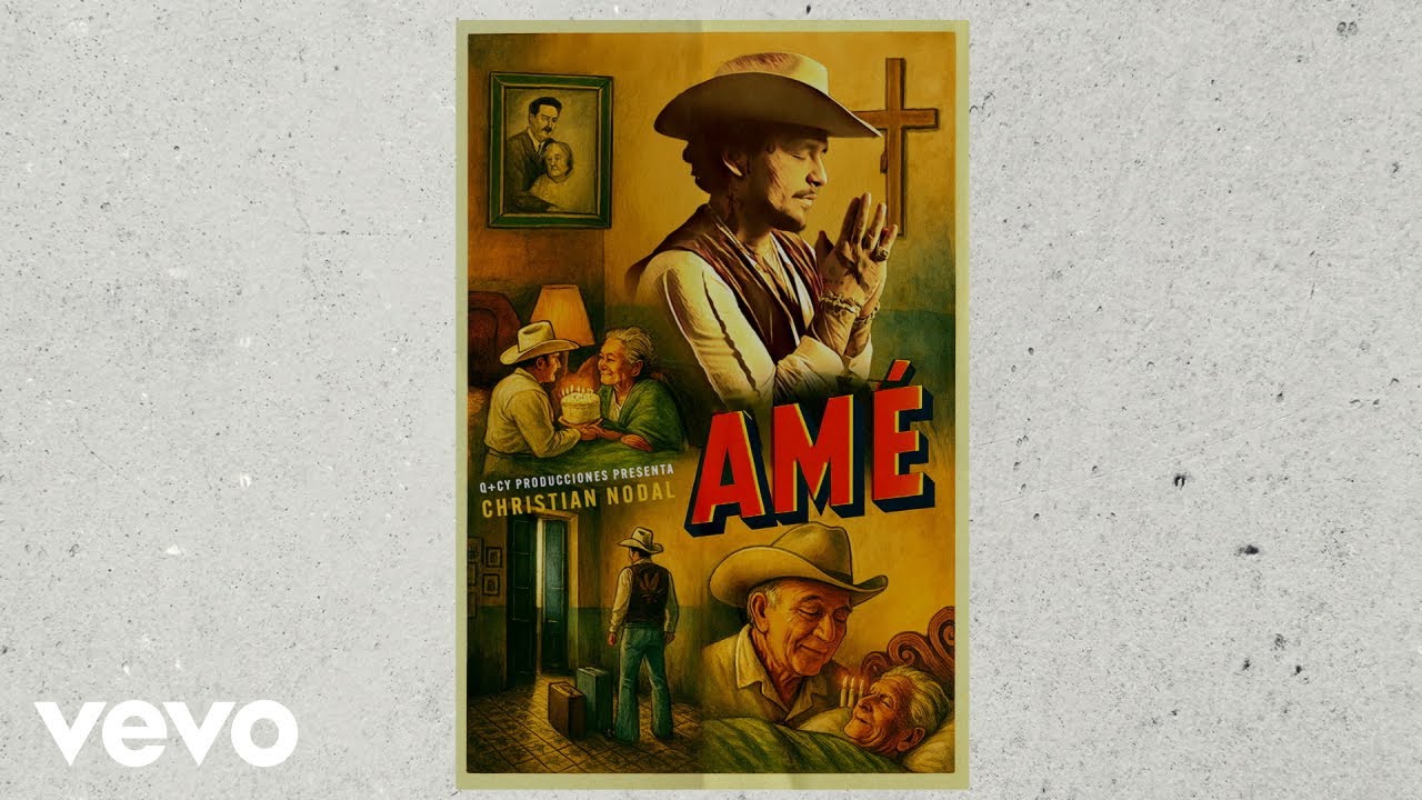 Christian Nodal - Am&eacute; (Cover Audio)