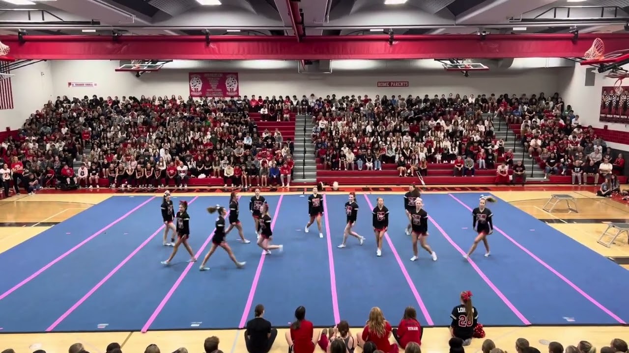 Hamilton Varsity Cheer Pep Rally 2024