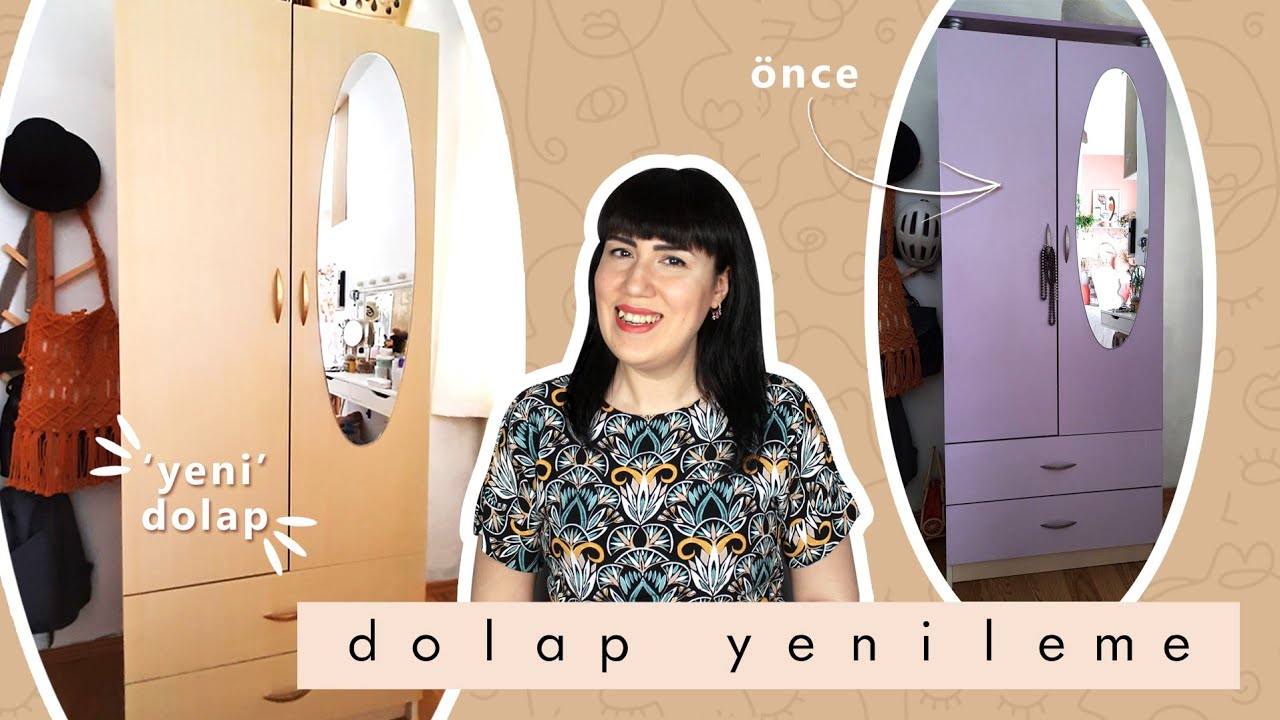 SÜPER KOLAY YÖNTEMLE GARDIROP YENİLEME! 👗 ahşap dolap yapımı, ev dekorasyonu