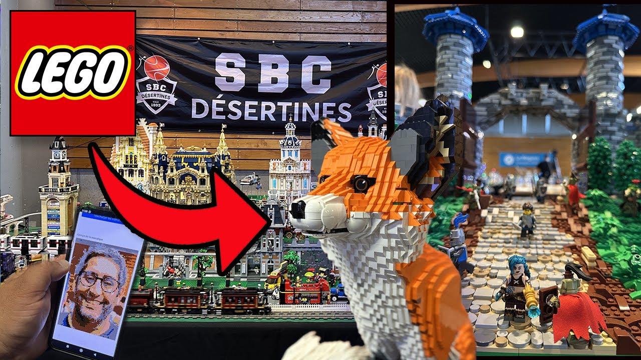 Des constructions lego incroyables! Expo lego la brique Biachette 2025