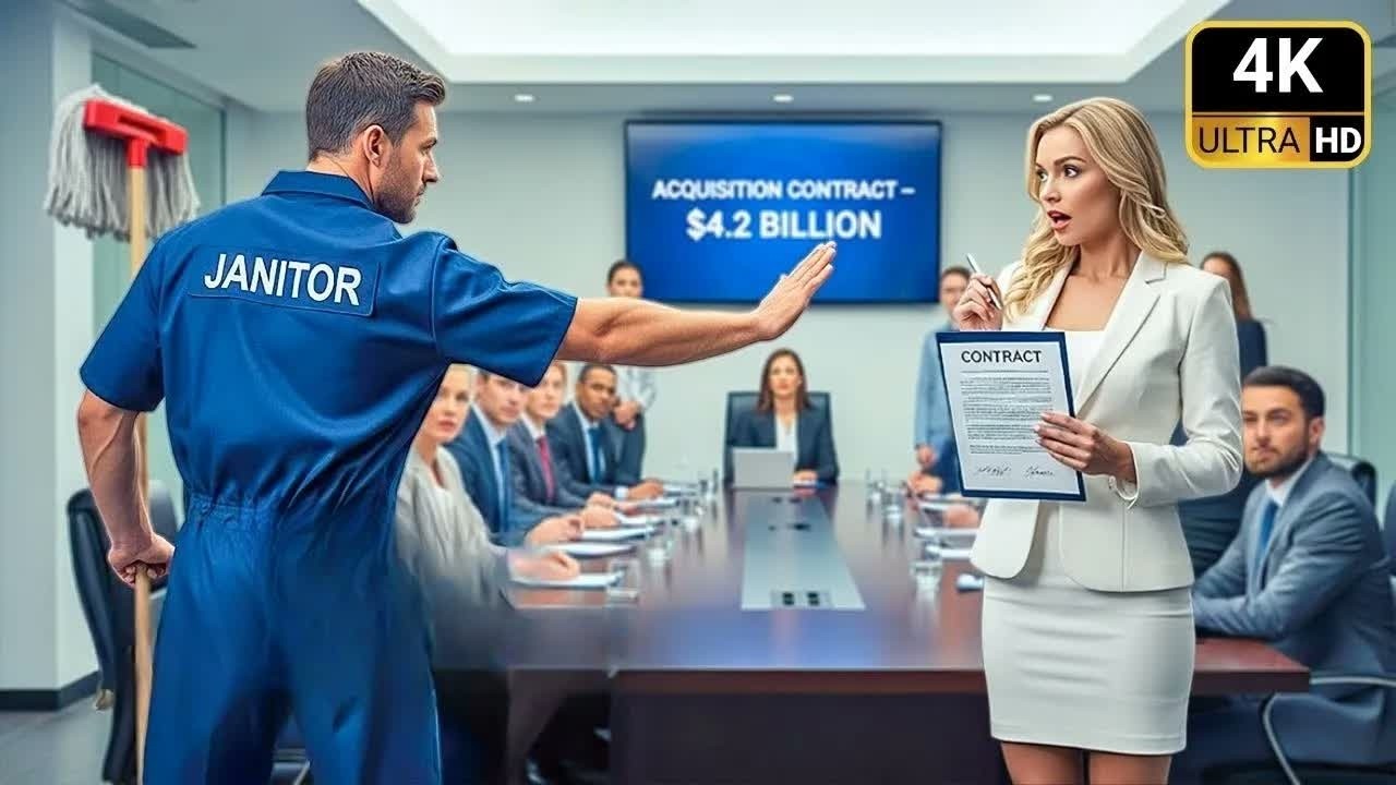 Alleinerziehender Vater, ein Hausmeister, stoppte 4,2-Mrd.-Deal – die Reaktion der CEO schockte alle