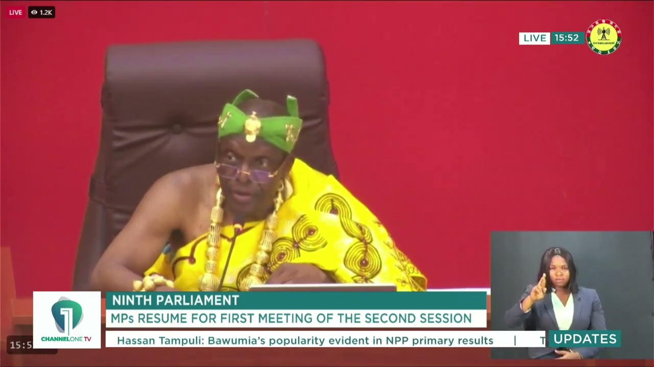 Ninth Parliament Marks One-Year Anniversary -Speaker Alban Bagbin Highlights Institutional Tradition