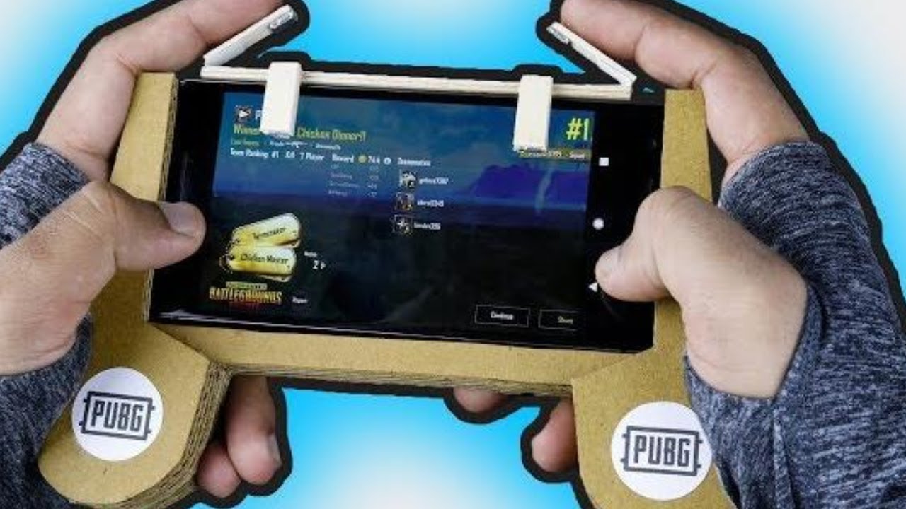 Как сделать игровой контроллер PUBG для мобильных устройств (L1 и R1)