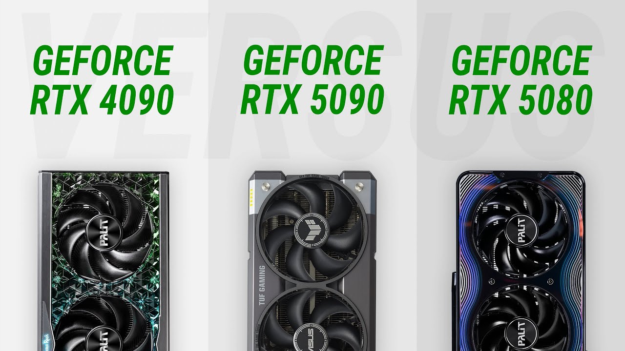 GeForce RTX 5090 vs RTX 4090 vs RTX 5080: Test in 8 games at 2160p