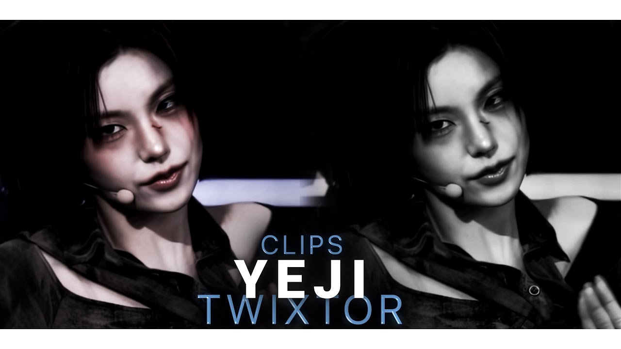 「4k」 itzy yeji 'girls will be girls' facecam twixtor clips 