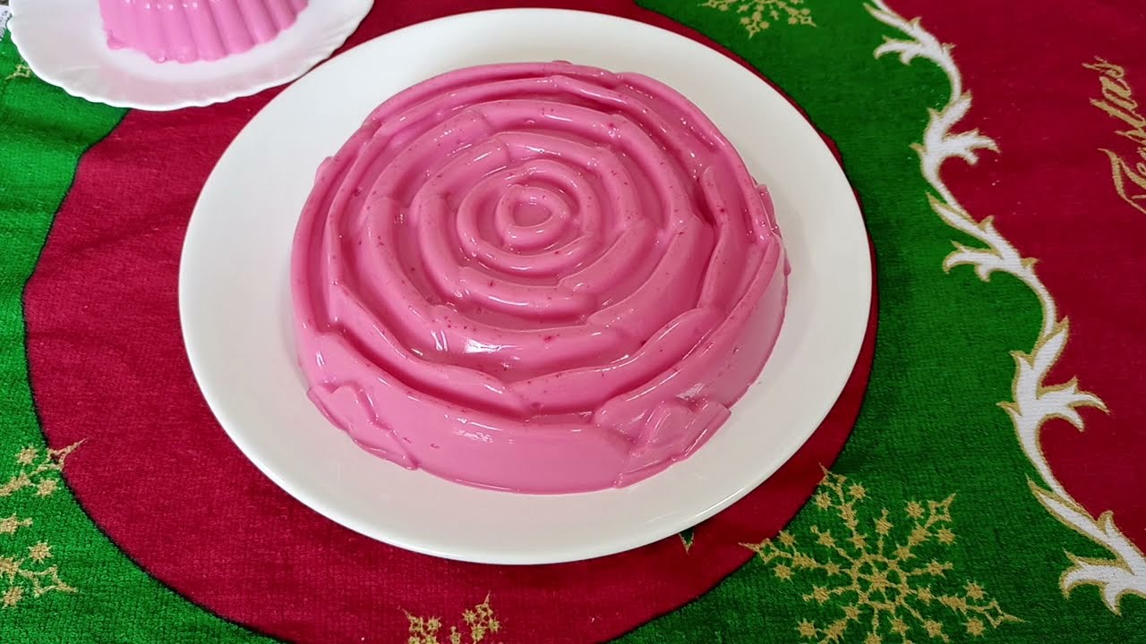 MISTUREI GELATINA NO LEITE  E FIZ UMA SOBREMESA PARA QUALQUER OCASIÃO !!!