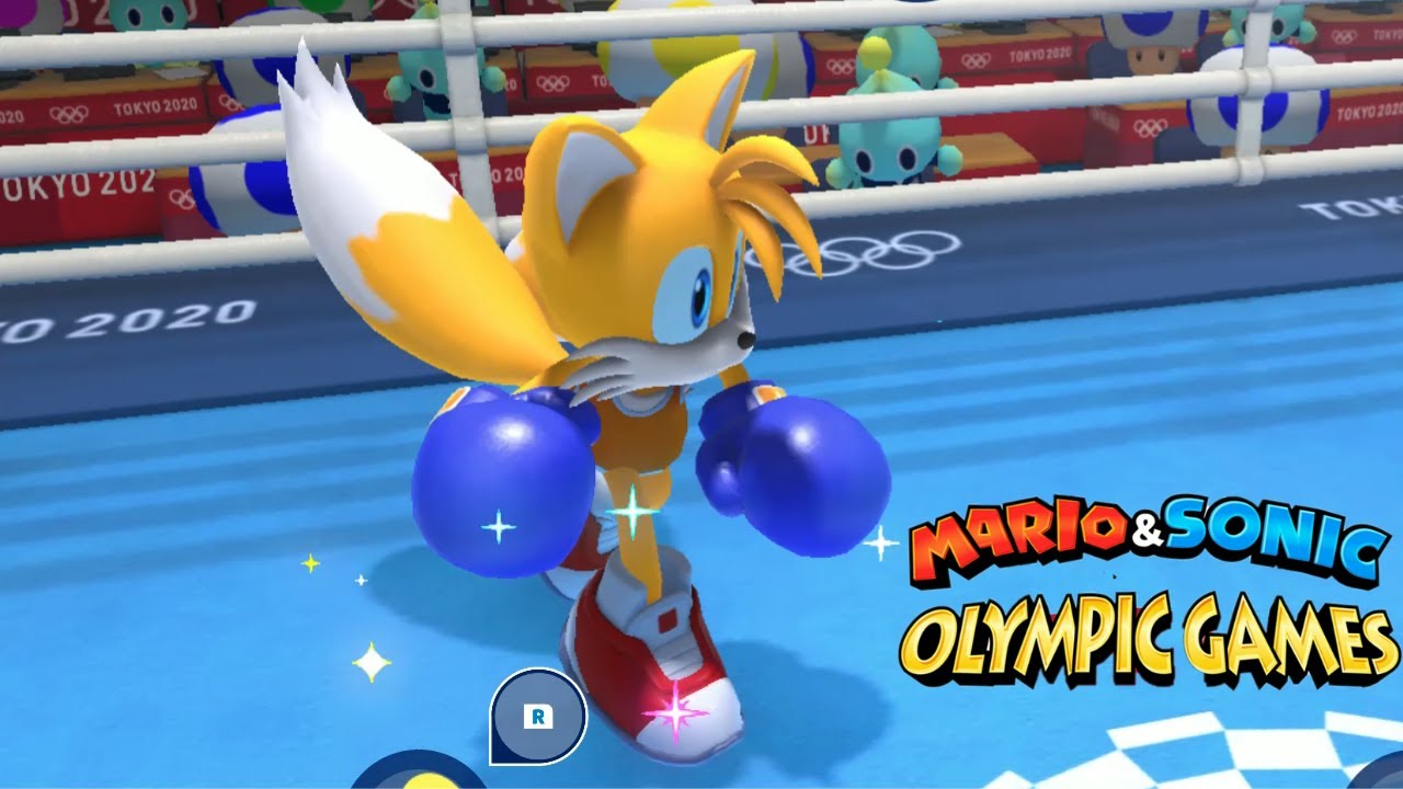 Mario & Sonic At The Olympic Games (Tails Boxing Gameplay #1)
