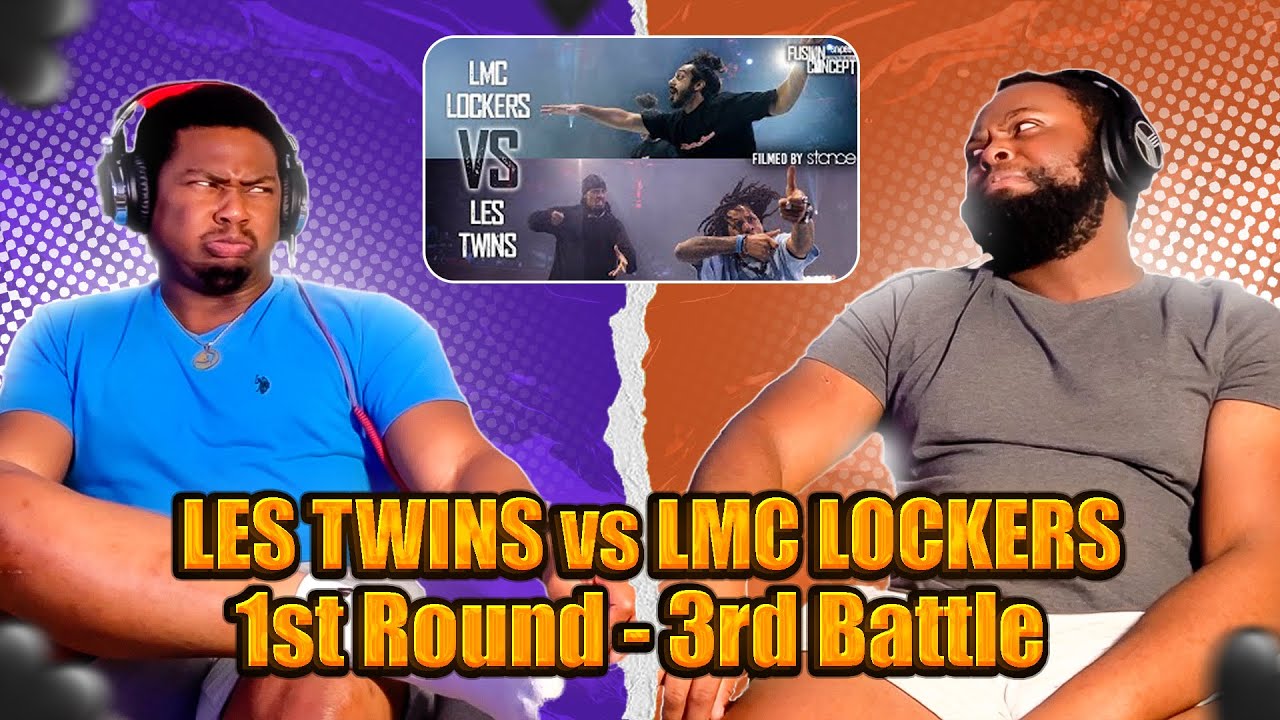 LES TWINS против LMC LOCKERS - FUSION CONCEPT 2022 - 1-й раунд - 3-я битва |BrothersReaction!