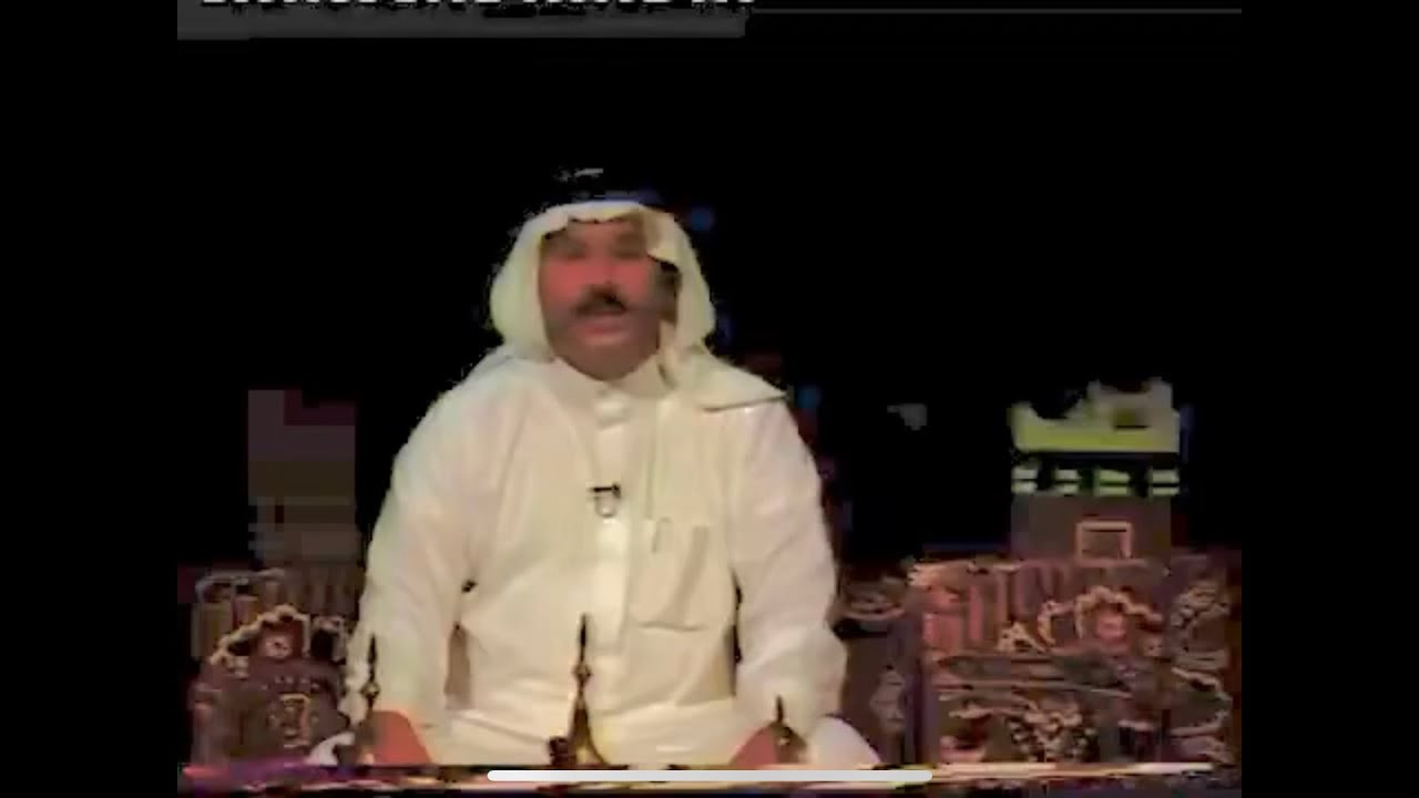 سالم بن حمدان المحيريق في برنامجه يقدم المرحوم / راشد بن عليوي الشهري في قصيدة وطنية عام ١٤١١هـ