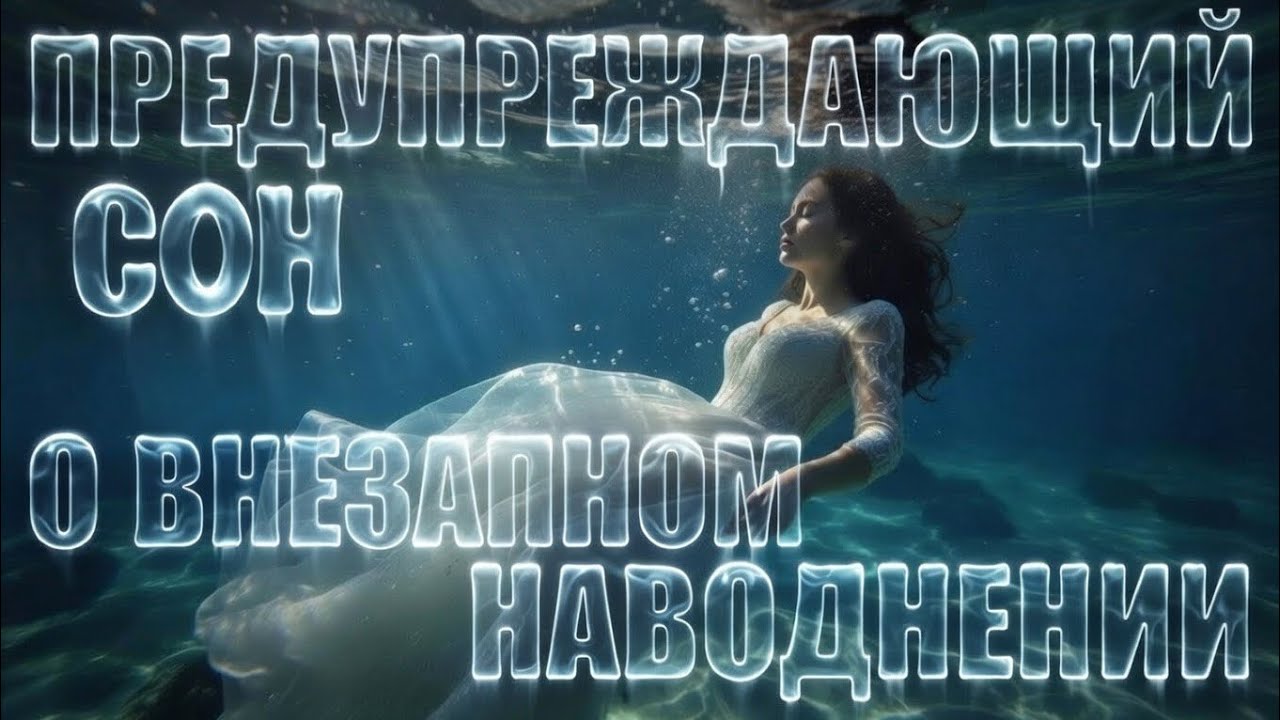 ПРЕДУПРЕЖДАЮЩИЙ СОН О ВНЕЗАПНОМ НАВОДНЕНИИ... Висла