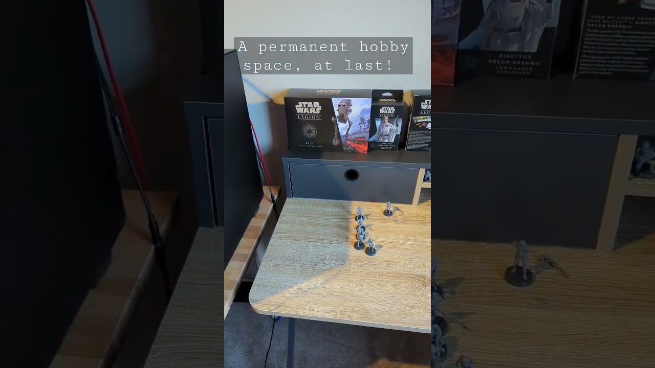 a permanent hobby space!
