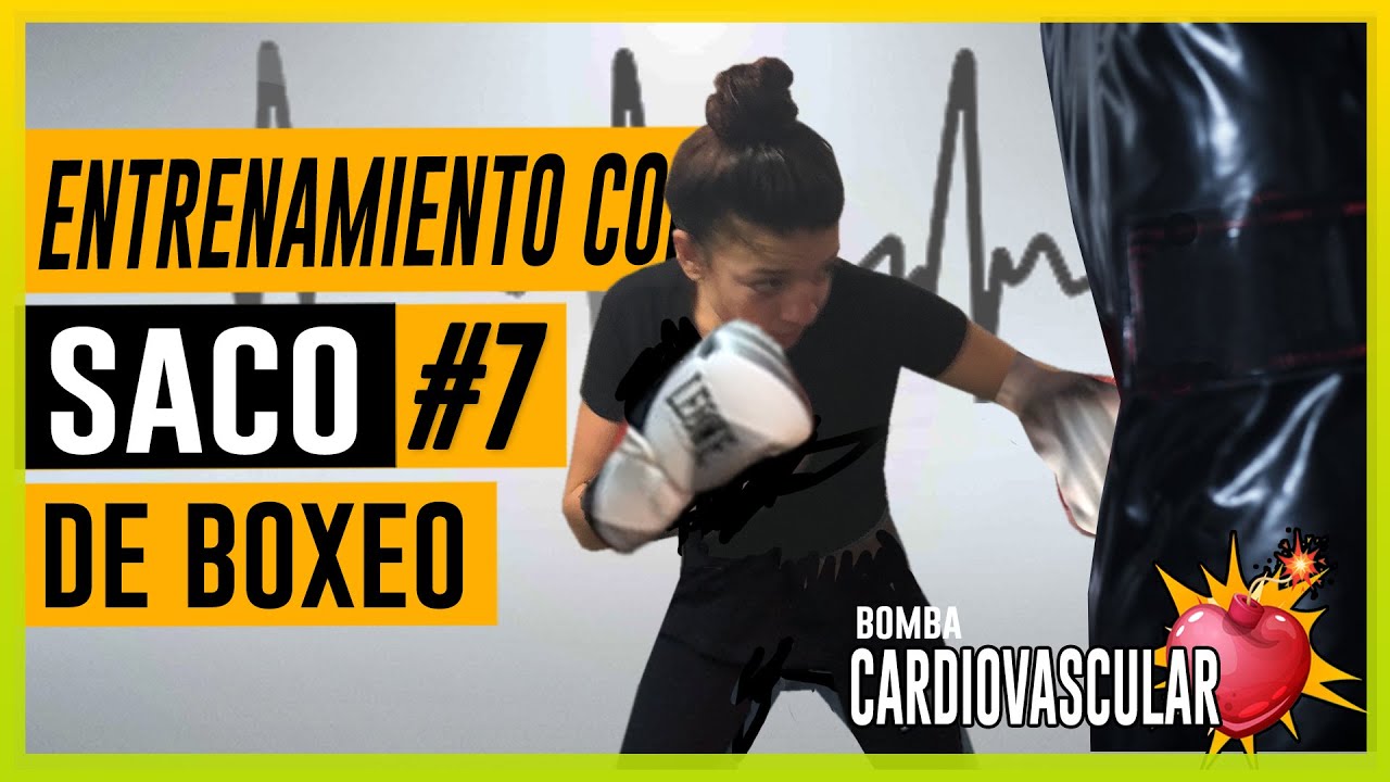 🎯 Entrenamiento con SACO de BOXEO #7 ▶︎ Bomba CARDIOVASCULAR (¿Aguantarás hasta el final 😏?)
