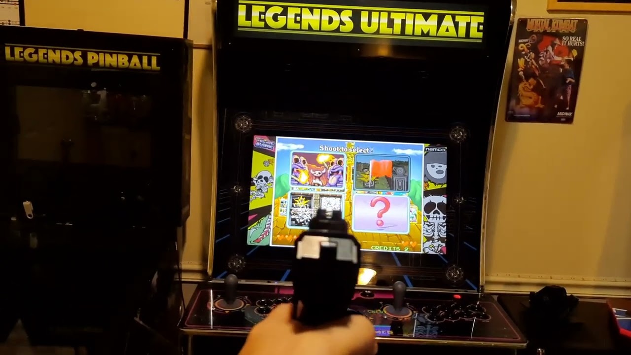 Sinden Lightgun от первого лица в аркадном автомате Atgames