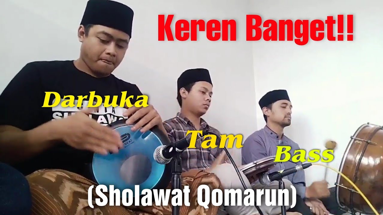 SPESIAL DARBUKA, TAM & BASS HADROH || SHOLAWAT QOMARUN