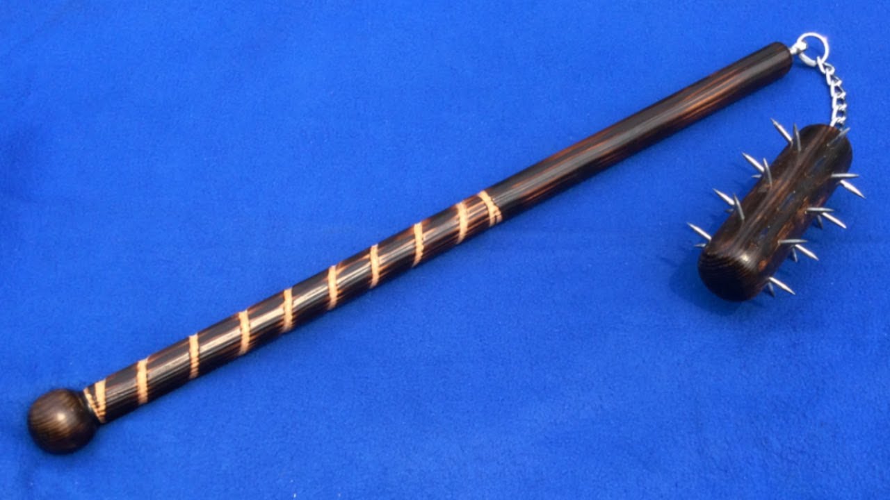 DIY Medieval Wooden Flail Weapon